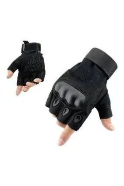 دست کش ارتشی استخوانی انگشت نصفه مشکی برند Silyon Askeri Giyim کد 1651336027