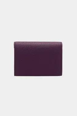 کیف پول کاغذی محفظه ای سکه 3639100% اصل بنفش جا کارتی چرم برند Grande کد 1651324446