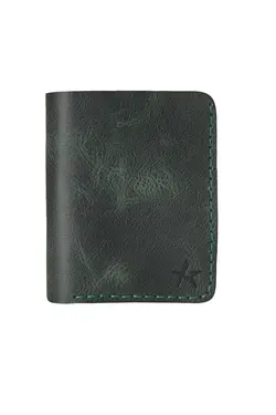 100چرم سبز جا کارتی دست ساز دستی مردانه برند Altınyıldız Classics کد 1651324267