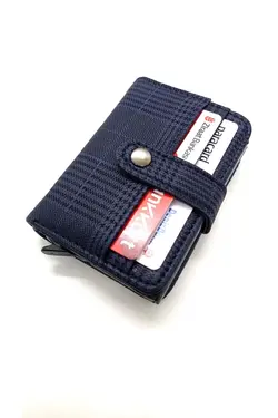 کیف پول اتوماتیک شطرنجی جا کارتی برند MKM کد 1651323098