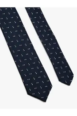 کراوات طرح‎دار سرمه ای مردانه برند Koton کد 1651496048