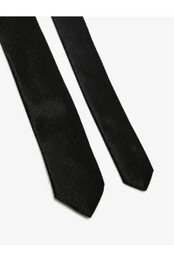 کراوات طرح‎دار مشکی مردانه برند Koton کد 1651495927