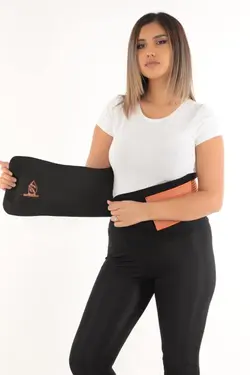 کمر ورزشی دور حرارتی روغنی برند Sauna Suit کد 1651478888