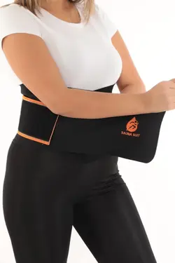 کمر ورزشی دور حرارتی روغنی برند Sauna Suit کد 1651478888