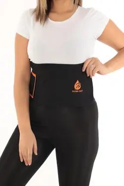 کمر ورزشی دور حرارتی روغنی برند Sauna Suit کد 1651478888