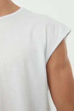 ورزشی بسته گشاد مردانه سیاه-سفید برند TRENDYOL MAN کد 1651478827