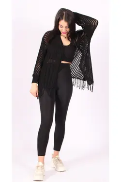 بافتنی مشکی زنانه برند Nazende Stil کد 1651427046