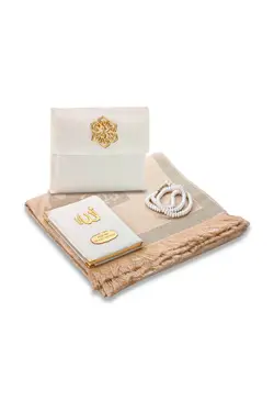 پارچه سجاده ویژه سفید ۰ با تسبیح برند İhvan کد 1651411446