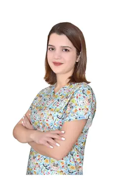یونیفرم پرستار لاکرا طرح‎دار تکی برند Nur Ortopedi کد 1651374787
