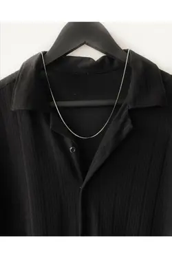 پنبه ای آستین کوتاه تابستانی طرح‎دار مشکی مردانه برند THE BRANDS 4 کد 1651371487