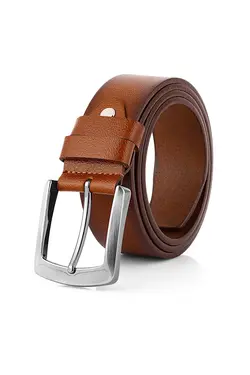 کمربند چرم شتری مردانه 100% اصل برند polo air کد 1651600418