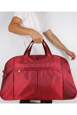 مسافرتی اسپرت دوشی قد متوسط 8045قرمز کیف بند‎دار برند Bagacar کد 1651757725
