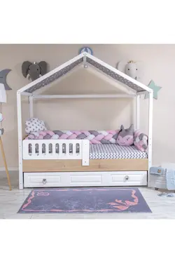 ست خواب بچه گانه کودک بافتنی صورتی برند Mini Baby کد 1651659246