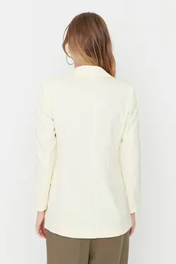 کت دکمه‎دار زرد برند TRENDYOLMİLLA کد 1651966627