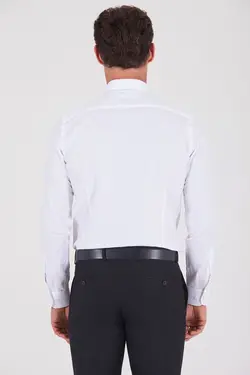 پیراهن راحت پنبه ای سفید برند Hatemoğlu کد 1651953969