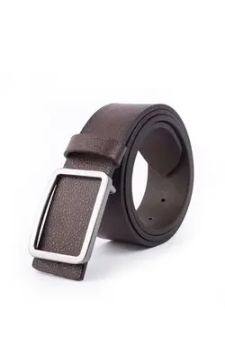 کمربند جین مردانه پارچه قهوه‎ای چرم اصل 4cm برند BOYD کد 1651949767