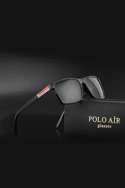 عینک پلاریزه رنگ مشکی مردانه برند polo air کد 1651821714