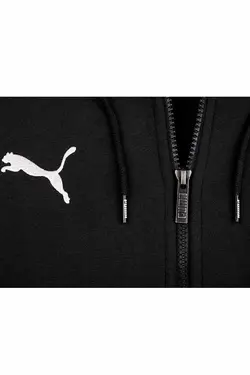 ست لباس راحتی سوییشرت پایین پنبه ای مشکی مردانه برند Puma کد 1651815186