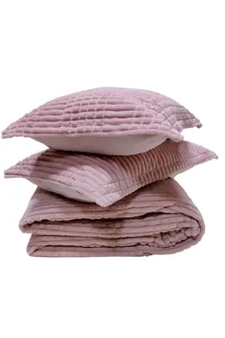 روانداز تخت خواب پتو خط مدرن 3تکه برند Merinos کد 1651796528
