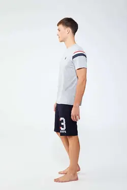 ست شلوارک تیشرت آستین کوتاه مردانه برند US Polo Assn کد 1651783087