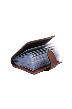 کیف پول جا کارتی ایستاده مدل شفاف داخل چرم اصل برند MKM کد 1652307163