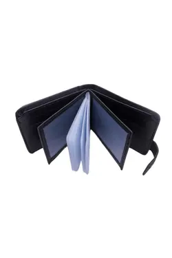 کیف پول به صورت مدل شفاف داخل &amp; جا کارتی چهارخونه چرم برند MKM MAN کد 1652307967