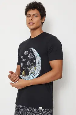 ست شلوارک فضای مشکی مردانه برند Katia &amp; Bony کد 1652289068