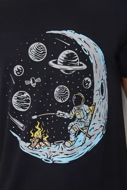 ست شلوارک فضای مشکی مردانه برند Katia &amp; Bony کد 1652289068