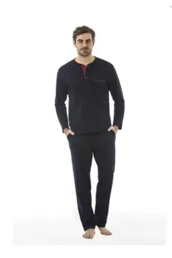 ست پیژامه جهیزیه سرمه ای لباس کثیف برند Pierre Cardin کد 1652288888