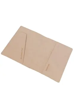 جا کارتی کاور mira بژ چرم وگان برند Smyrna کد 1652281511