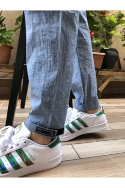 لباس راحتی پارچه نواردار پاچه آبی مردانه برند BUTİKROMANO کد 1652242510