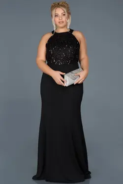 مجلسی ماهی سایز بزرگ پولک دوز مشکی زنانه برند Abiyefon کد 1652224687