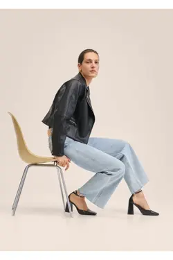 کت به صورت چرم برند Mango کد 1652221686