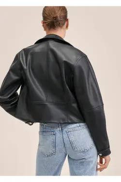 کت به صورت چرم برند Mango کد 1652221686