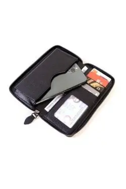 کیف پول قسمته مدل ترند جا کارتی چرم وگان برند ANDERİA کد 1652432887