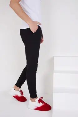 شلوار راحتی اسپرت مشکی مردانه برند Danger کد 1652377265
