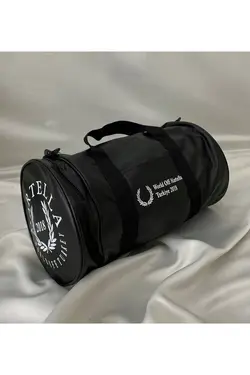 ورزشی استوانه رنگ کیف مشکی برند Lotussa کد 1652341452