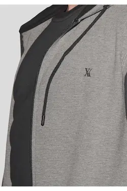 کت جلیقه کلاهدار مدل ها بدون آستین زیپدار مردانه برند DOSXX کد 1652535317