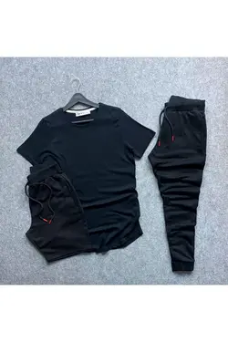 ست لباس راحتی اسپرت مشکی برند BeOriginal کد 1652493066