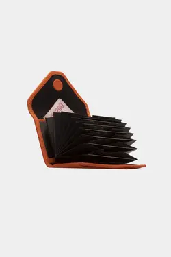 کیف پول کاغذی محفظه ای سکه 3639100% اصل نارنجی جا کارتی چرم برند Grande کد 1652479933