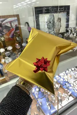 دستبند ساعت مچی با تقویم هدیه مردانه چرم برند Ferrucci کد 1652490928