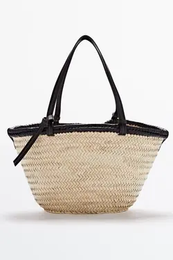 کیف لوازم آرایش سبد بافتنی برند Massimo Dutti کد 1652454967