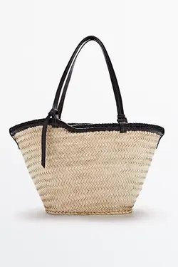 کیف لوازم آرایش سبد بافتنی برند Massimo Dutti کد 1652454967