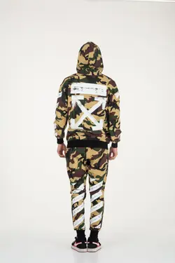 ست لباس راحتی گشاد نخی یشمی برند gangs street wear کد 1652318886
