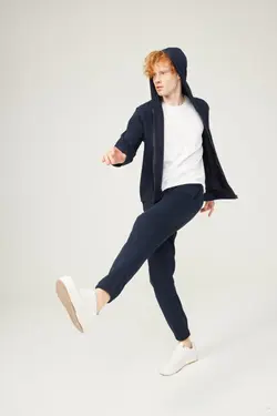 شلوار راحتی سرمه ای مردانه برند BO Basics کد 1652652786