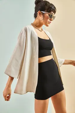 کت طرح‎دار زنانه برند Bianco Lucci کد 1652597168