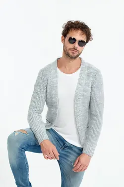 جیب دار کلفت طوسی مردانه برند Tarz Cool کد 1652587266