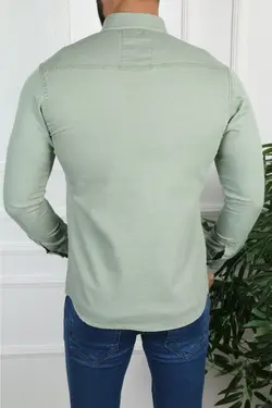 پیراهن جین سبز مردانه برند çerme کد 1652586366