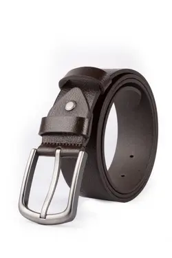 کمر کمربند مردانه جین پارچه پوست 100% اصل قهوه‎ای برند BOYD کد 1652580982