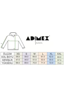 بافتنی کلاهدار زیپدار مردانه برند adimex کد 1652815889